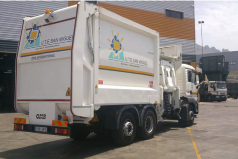 Recogida y transporte de residuos sólidos urbanos en San Miguel de Abona (Tenerife)