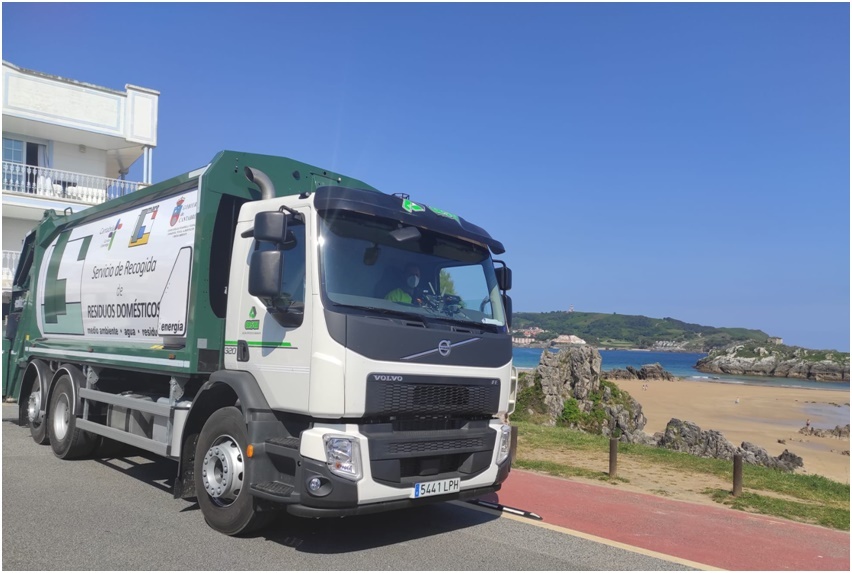 Servicios de recogida y transporte de los residuos de la fracción resto en la zona del Alto Asón y Noja