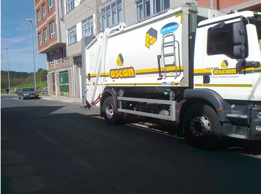 Limpieza viaria y recogida de residuos en Begonte (Lugo)