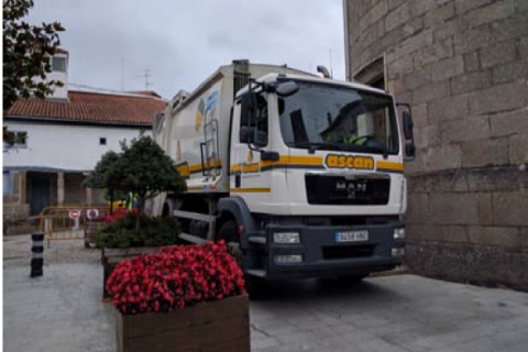 Limpieza viaria y recogida de residuos en Chantada (Lugo)