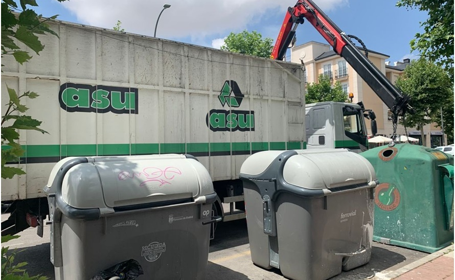 Servicio de recogida selectiva y almacenamiento temporal de los residuos de envases de vidrio en Vizcaya